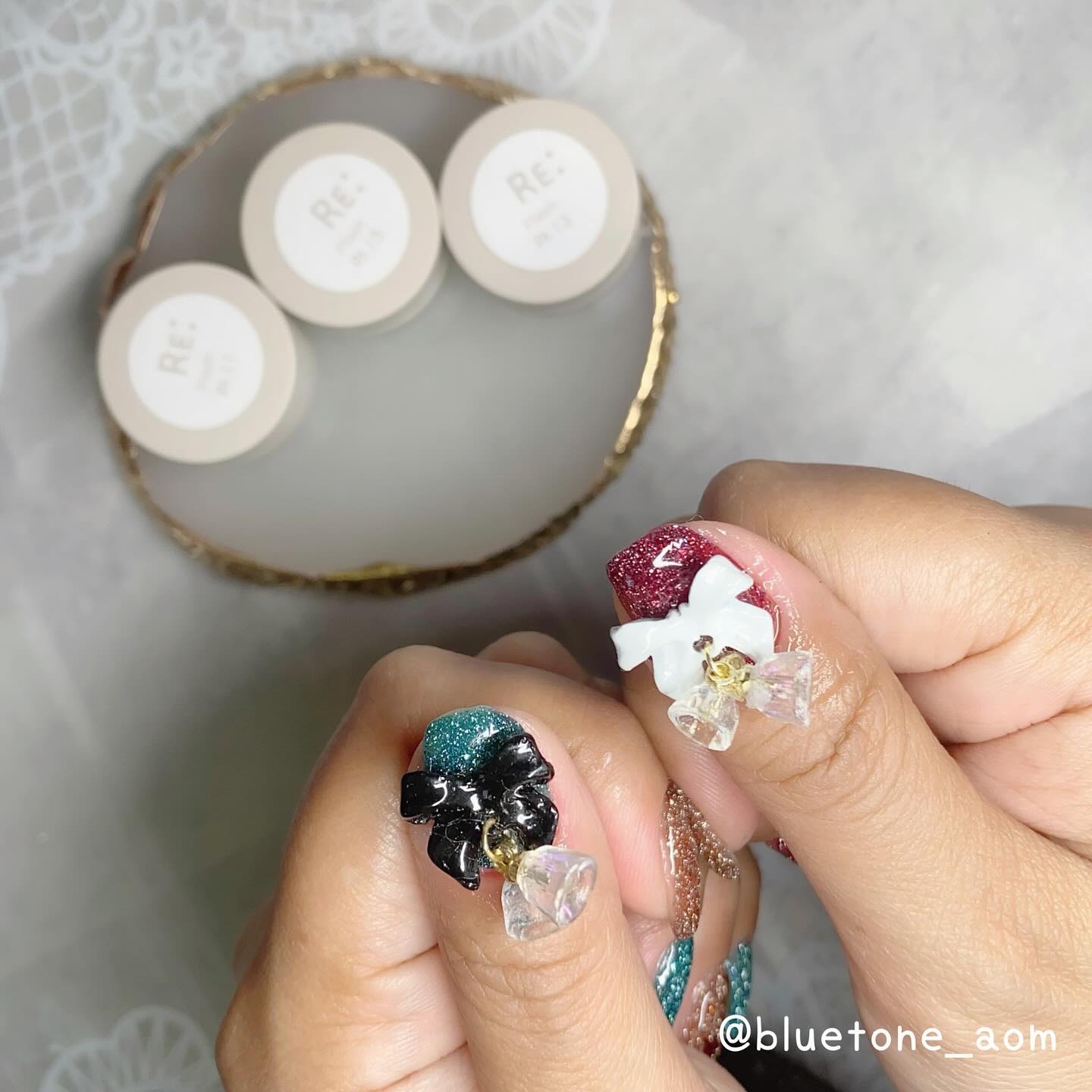 Burst Flash gel/Beach/ジェルネイルを使ったクチコミ（2枚目）