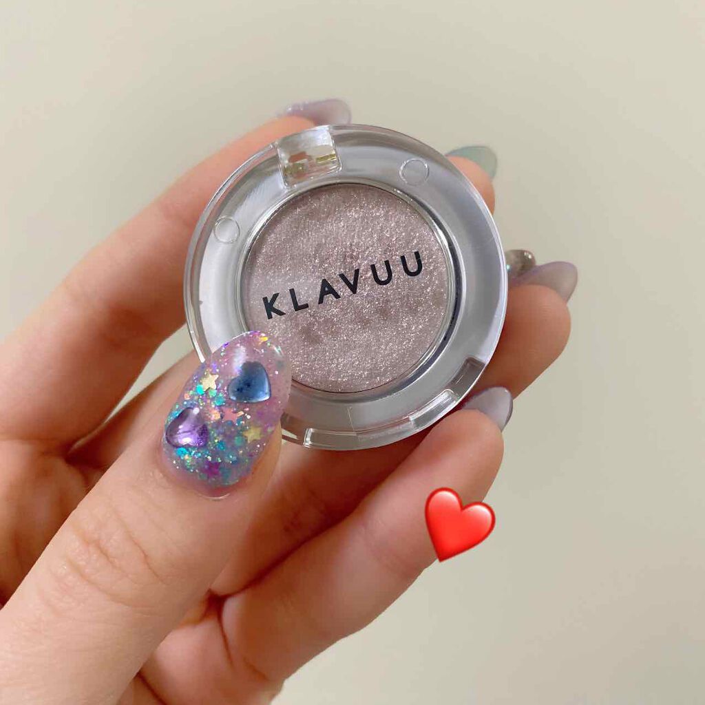 アーバンパールセーション スパークルアイシャドウ/KLAVUU/単色アイシャドウを使ったクチコミ（2枚目）