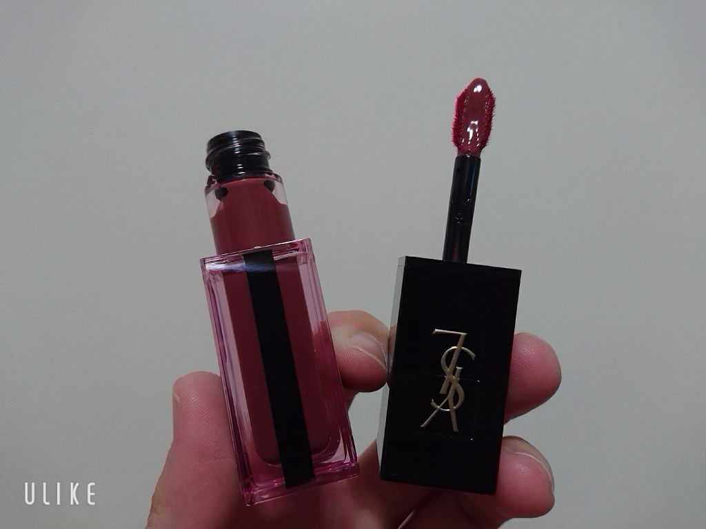 ルージュ ピュールクチュール ヴェルニ ウォーターステイン/YVES SAINT LAURENT BEAUTE/口紅を使ったクチコミ(1枚目)