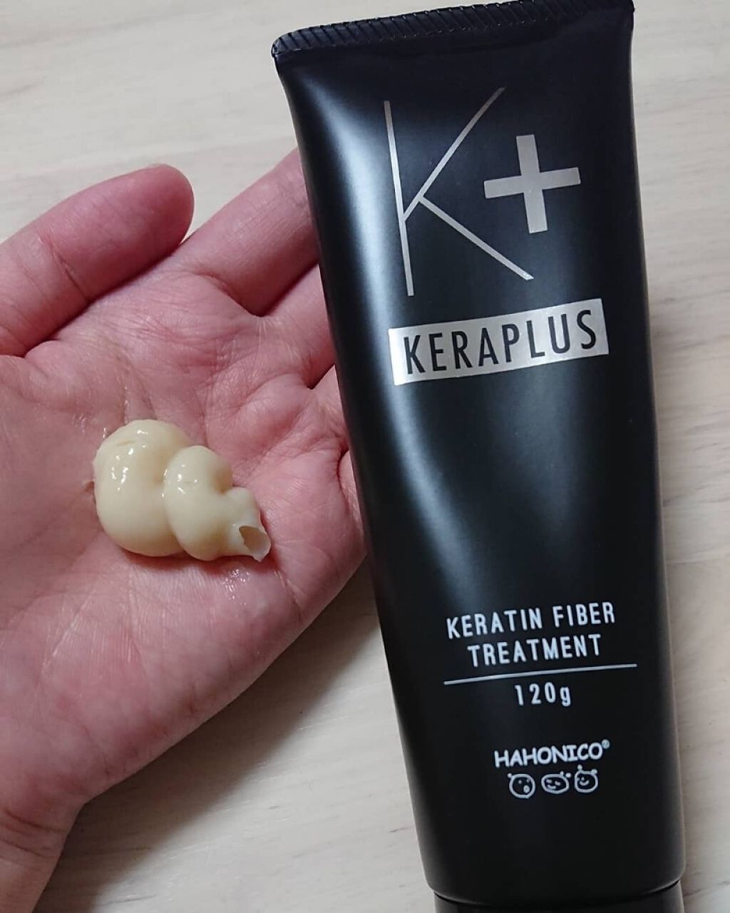 ハホニコ ケラプラス ファイバートリートメント/HAHONICO/洗い流すヘアトリートメントを使ったクチコミ(2枚目)