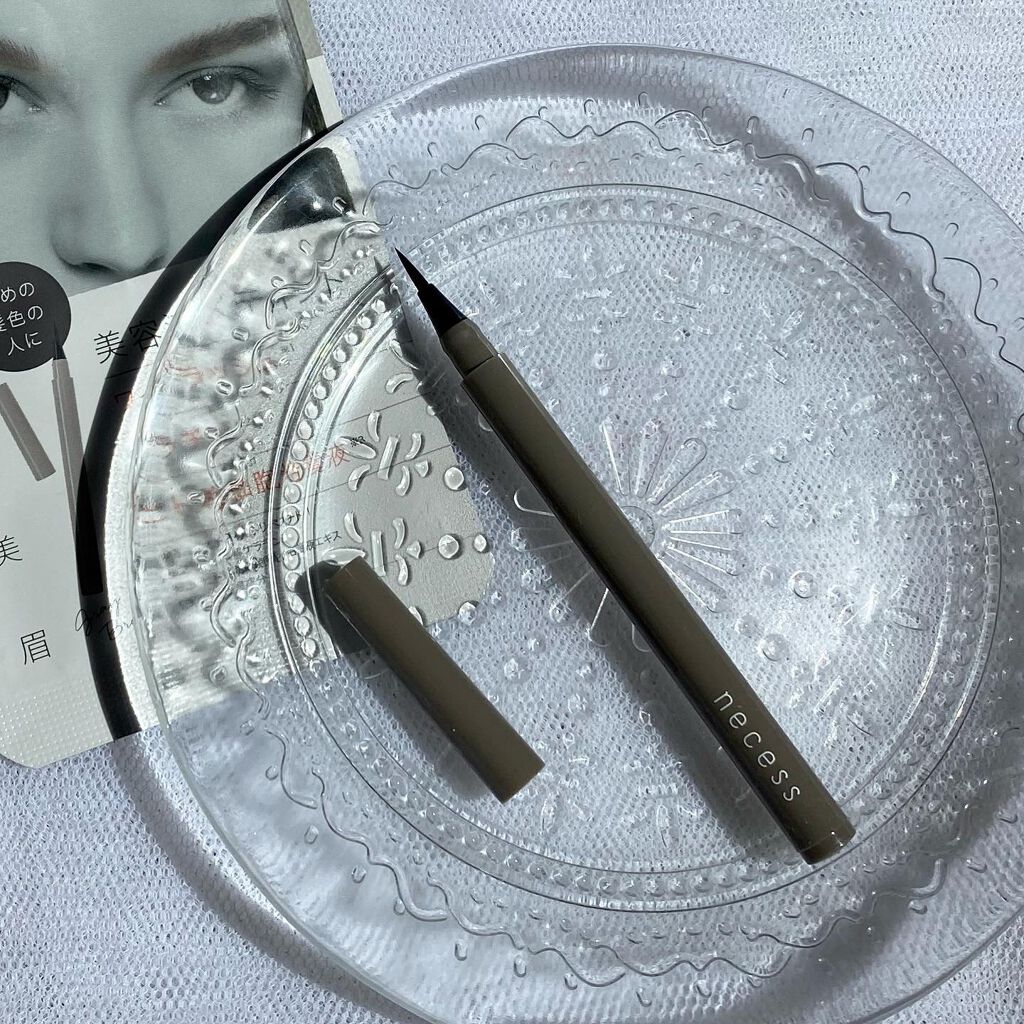 necess まゆ書き足し美容液ティント /コジット/眉ティントを使ったクチコミ(8枚目)