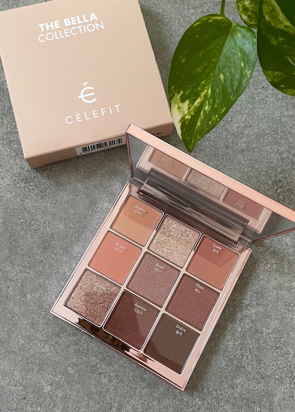 The Bella collection eyeshadow palette/CELEFIT/アイシャドウパレットを使ったクチコミ(1枚目)