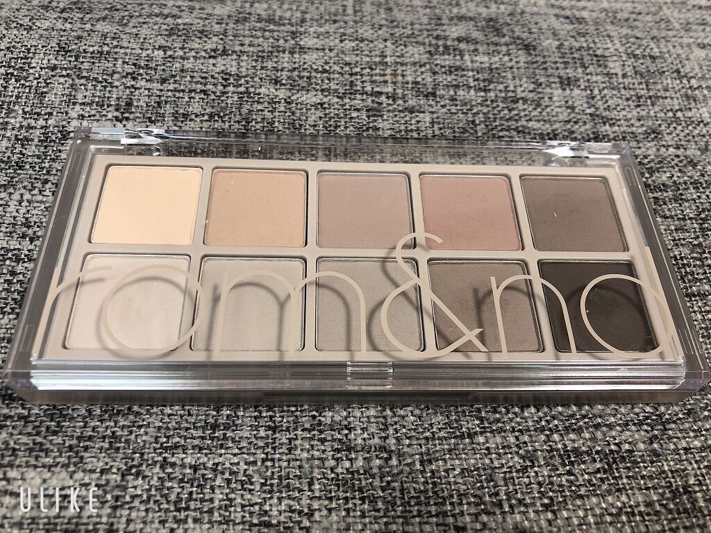 ベターザンパレット/rom&nd/アイシャドウパレットを使ったクチコミ（2枚目）