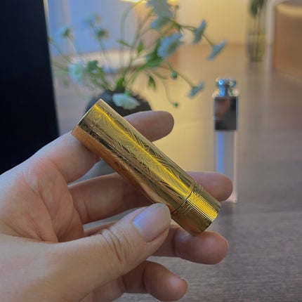 グッチ ルージュ ア レーヴル サタン/GUCCI beauty/口紅を使ったクチコミ(5枚目)