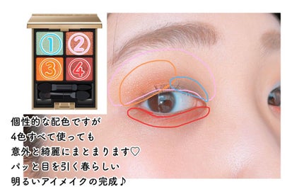 アイカラーレーション/LUNASOL/アイシャドウパレットを使ったクチコミ(4枚目)
