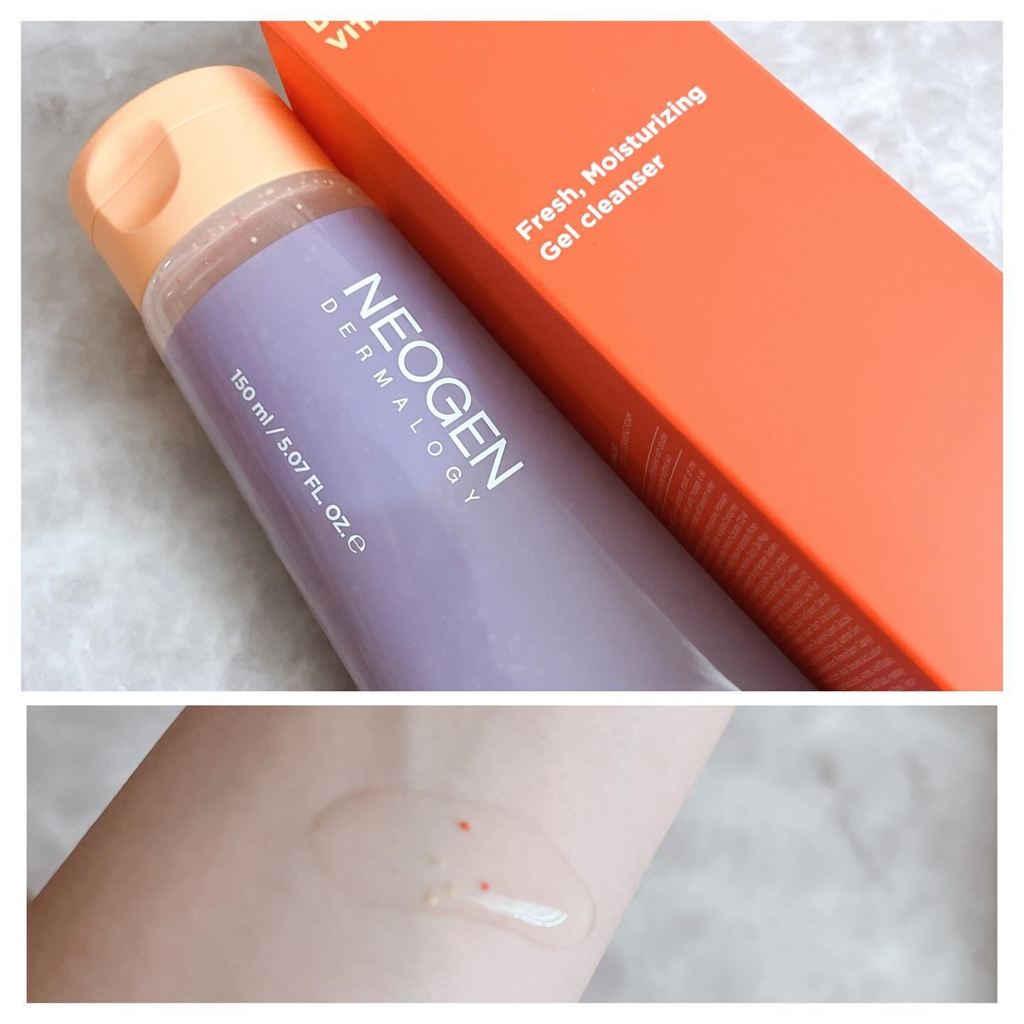 ダブルビタ カプセル クレンジングフォーム/NEOGEN/クレンジングジェルを使ったクチコミ（2枚目）