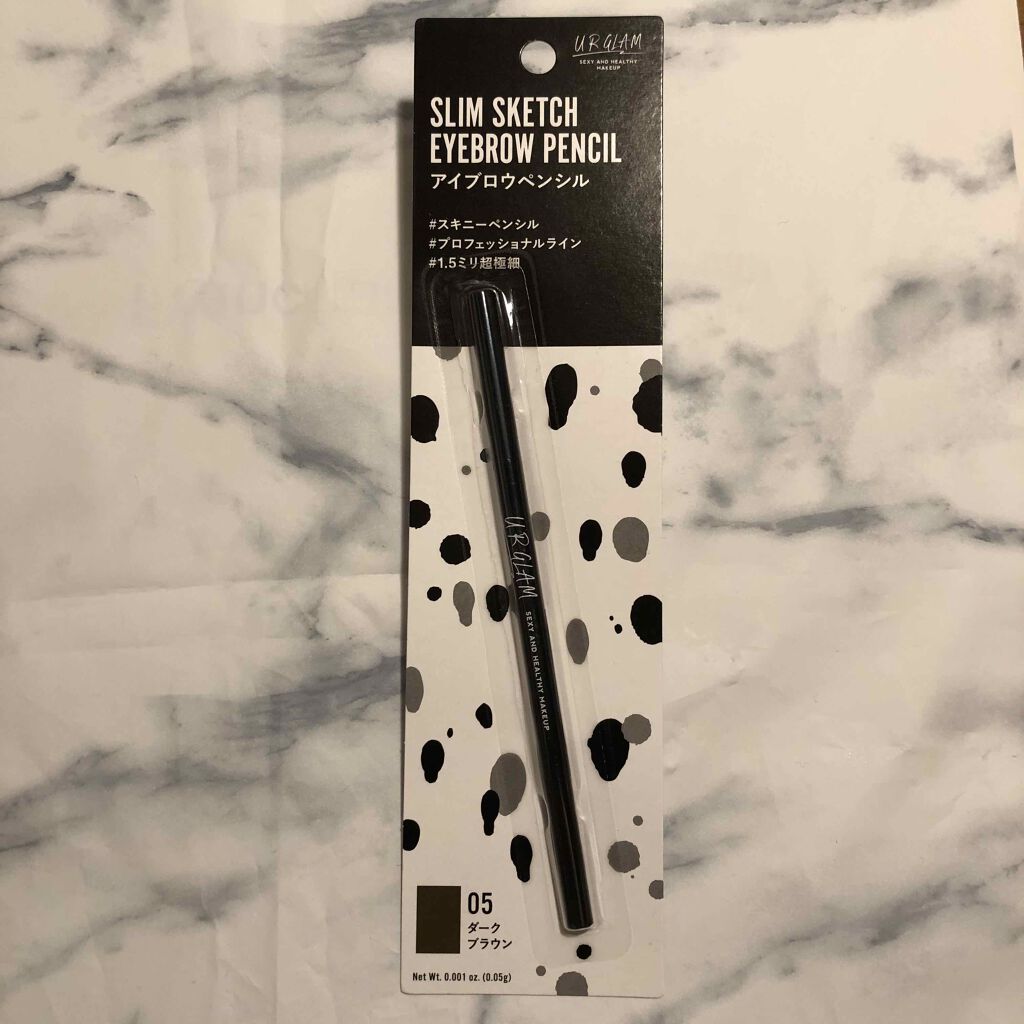 スリムスケッチアイブロウペンシル/U R GLAM/アイブロウペンシルを使ったクチコミ(2枚目)