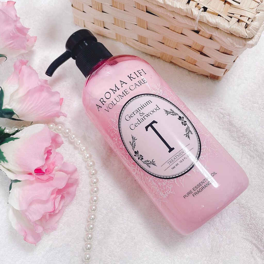 ボリュームケアシャンプー／トリートメント/AROMA KIFI/シャンプー・コンディショナーを使ったクチコミ（1枚目）