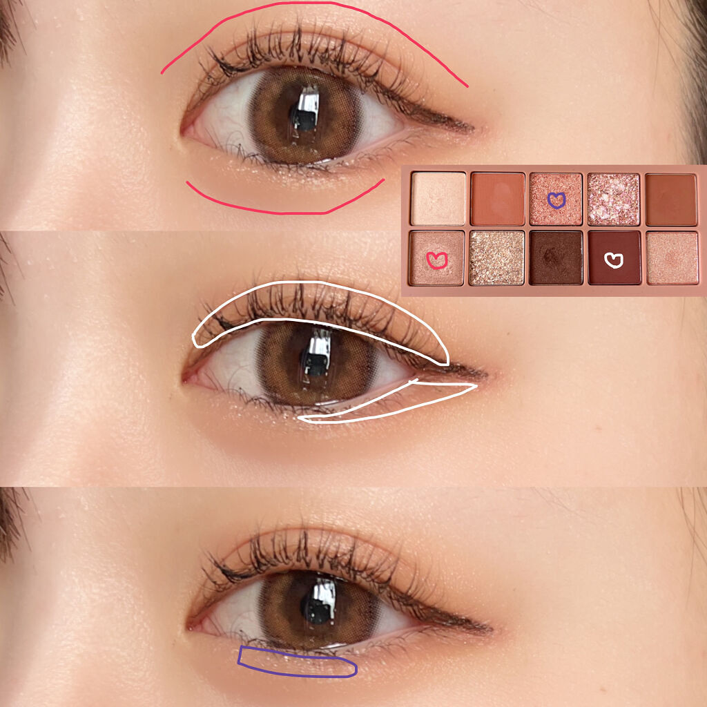 プロ アイ パレット/CLIO/アイシャドウパレットを使ったクチコミ（2枚目）