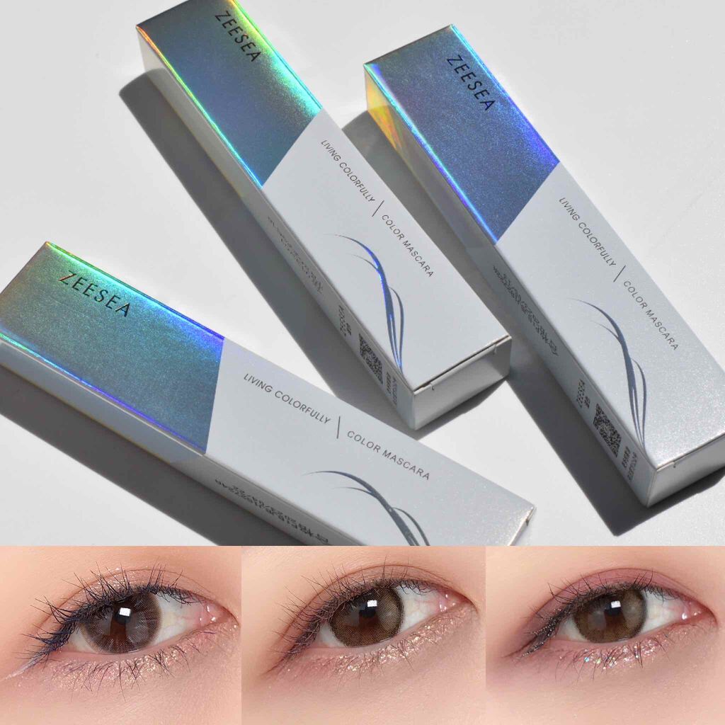 ダイヤモンドシリーズ カラーマスカラ/ZEESEA/マスカラを使ったクチコミ(1枚目)