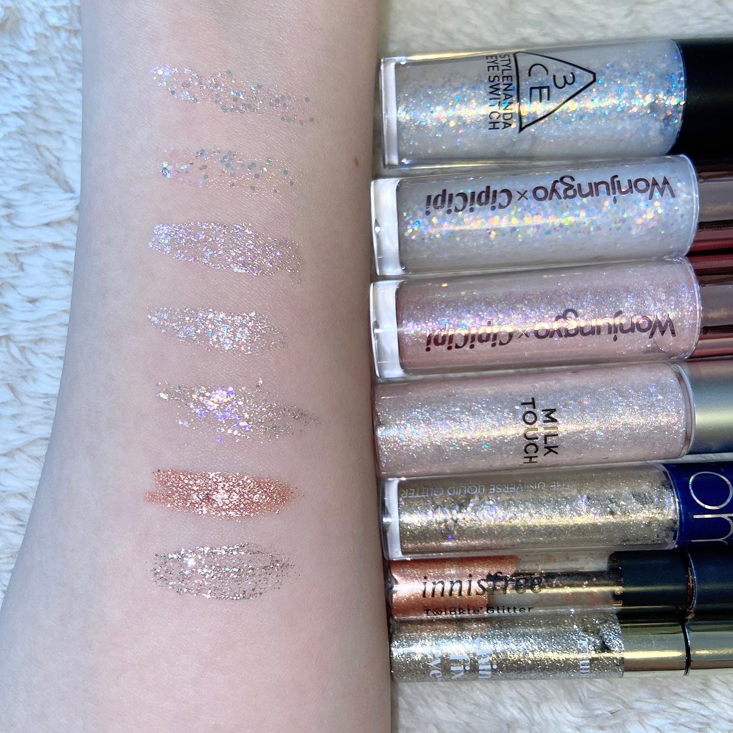 3CE アイスイッチ/3CE/グリッターを使ったクチコミ（2枚目）