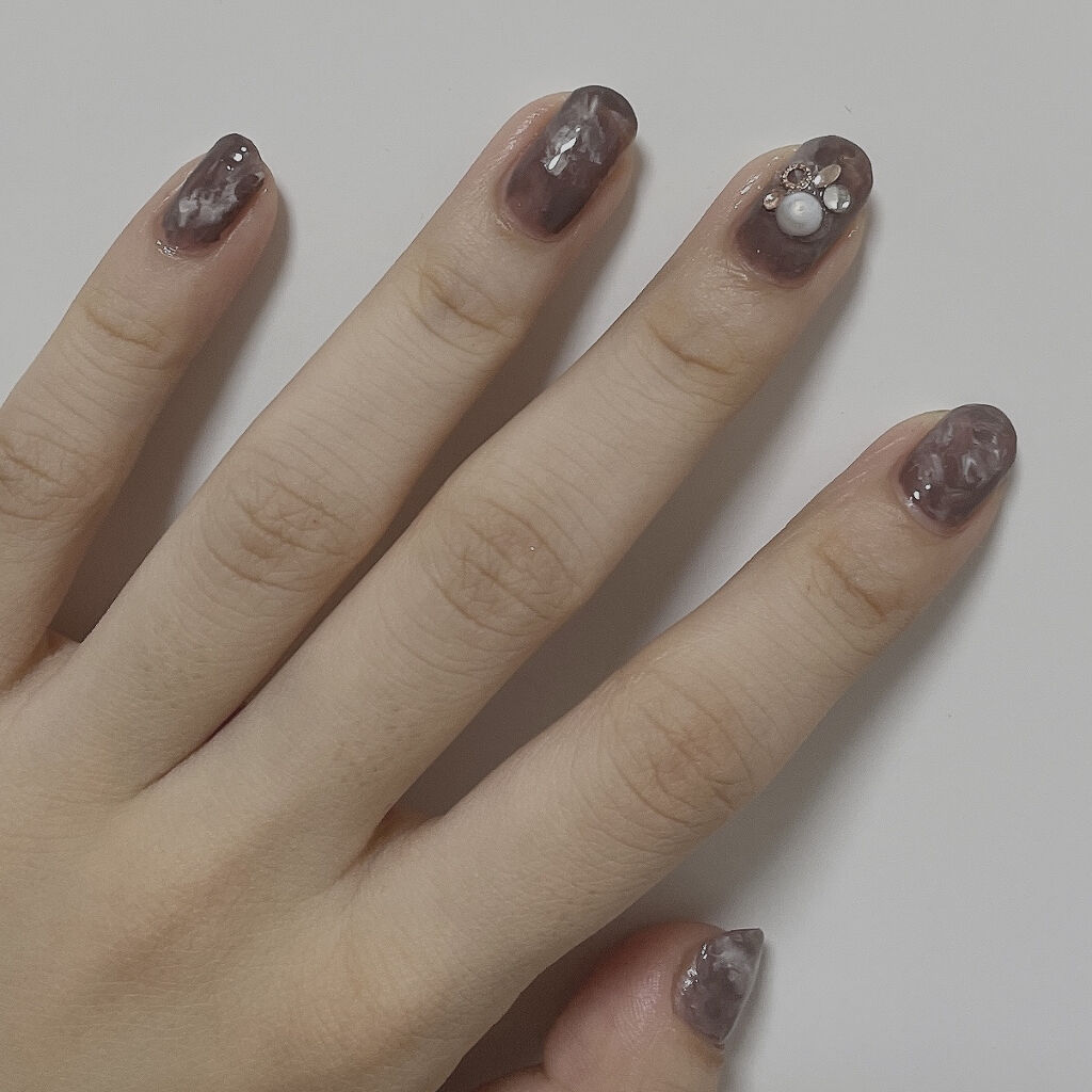 ミリオンシャイン トップコート/D-UP/ネイルトップコートを使ったクチコミ（3枚目）