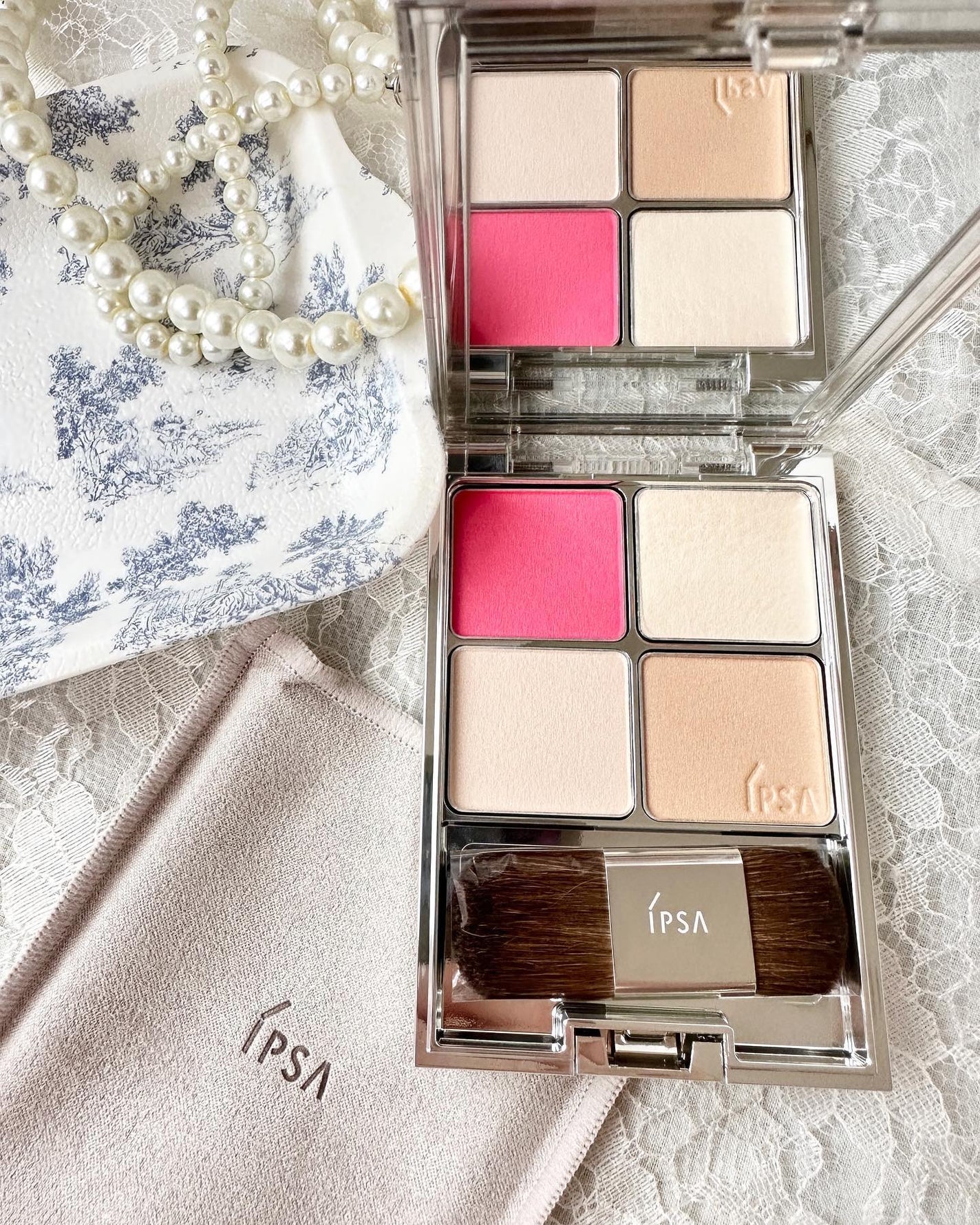 デザイニング フェイスカラーパレット/IPSA/プレストパウダーを使ったクチコミ(2枚目)