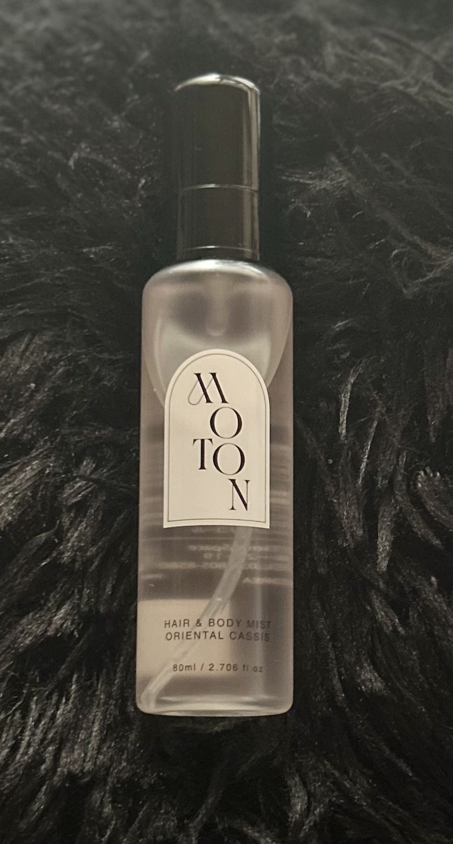 MOTON ヘア＆ボディミスト オリエンタル カシス/MOTON/香水(レディース)を使ったクチコミ（1枚目）