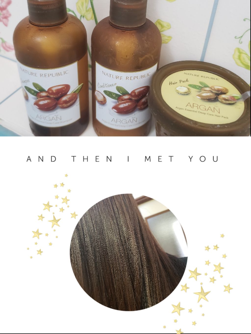 アルガンエッセンシャル ディープケア シャンプー/ネイチャーリパブリック/市販シャンプーを使ったクチコミ（1枚目）