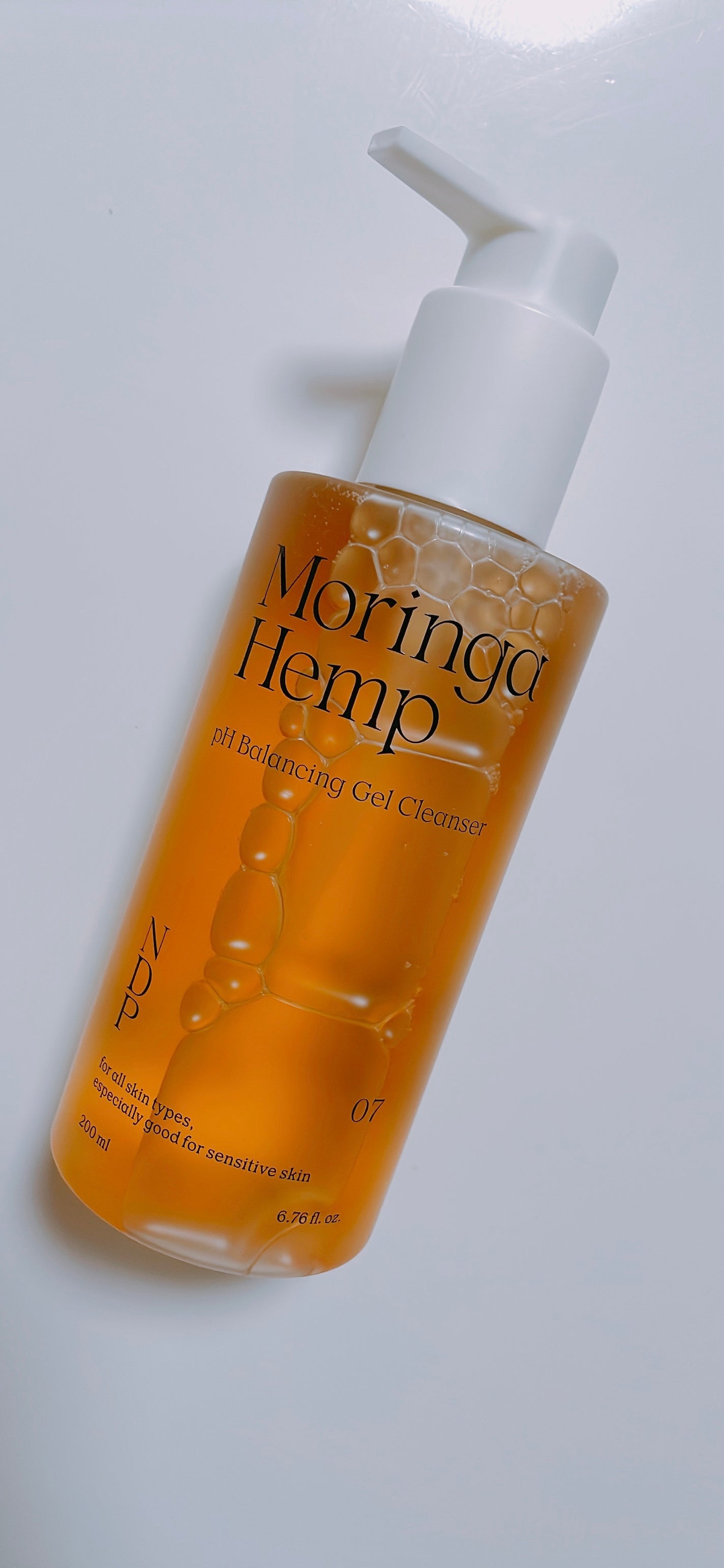 モリンガヘンプpHバランシングジェルクレンザー/NATURAL DERMA PROJECT/クレンジングジェルを使ったクチコミ(1枚目)