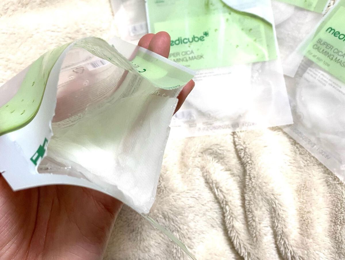 スーパーシカカーミングマスク/MEDICUBE/シートマスク・パックを使ったクチコミ（3枚目）