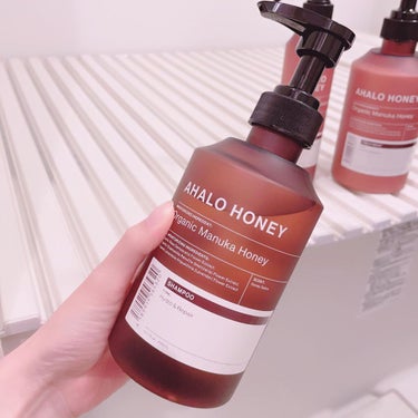 AHALO HONEY ハイドロ＆リペア ジェントル ヘアシャンプー／トリートメントのクチコミ「⁡
しっとりなめらかうるり髪へ💎
⁡
＼アハロハニー ハイドロ＆リペア
ジェントル シャンプー.....」（2枚目）