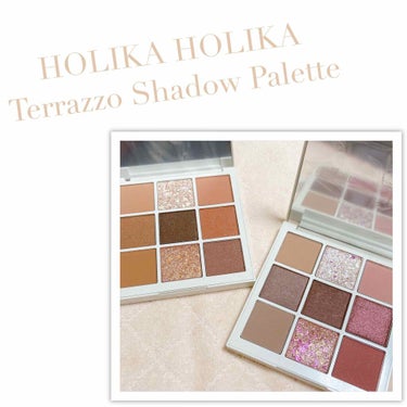 TERRAZZO Shadow palette/HOLIKA HOLIKA/パウダーアイシャドウを使ったクチコミ（2枚目）