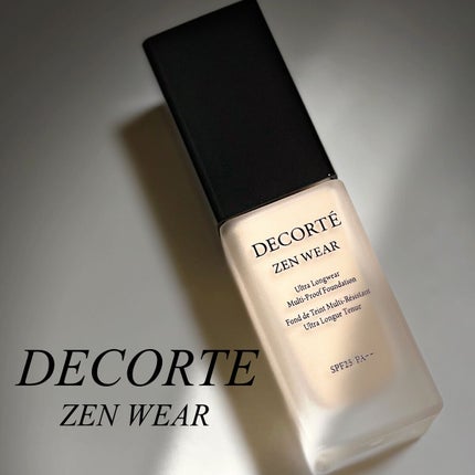 ゼン ウェア フルイド/DECORTÉ/リキッドファンデーションを使ったクチコミ(1枚目)