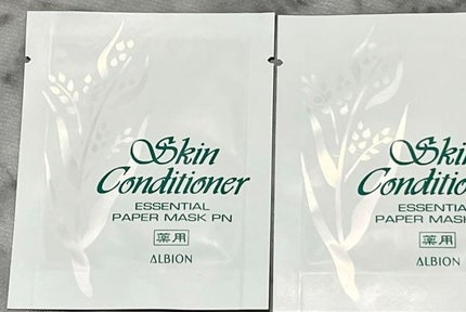 アルビオン 薬用スキンコンディショナー エッセンシャル ペーパーマスク E/ALBION/シートマスク・パックを使ったクチコミ(1枚目)
