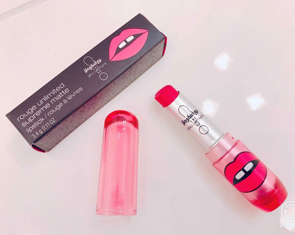 ルージュ アンリミテッド マット/shu uemura/口紅を使ったクチコミ(1枚目)