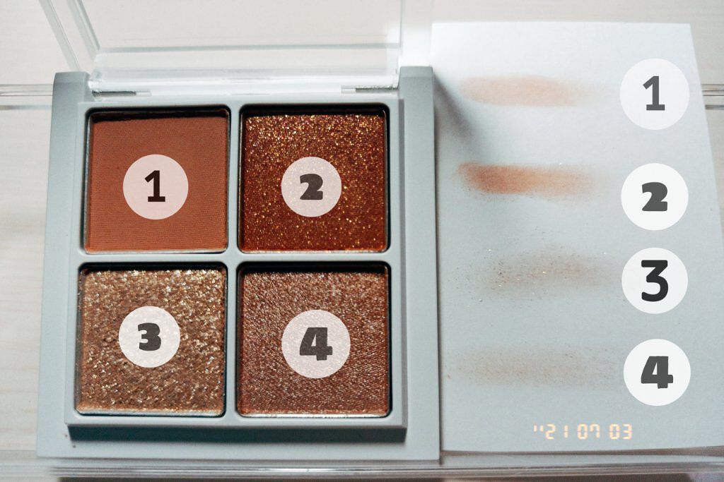 THE アイパレR/b idol/アイシャドウパレットを使ったクチコミ（2枚目）