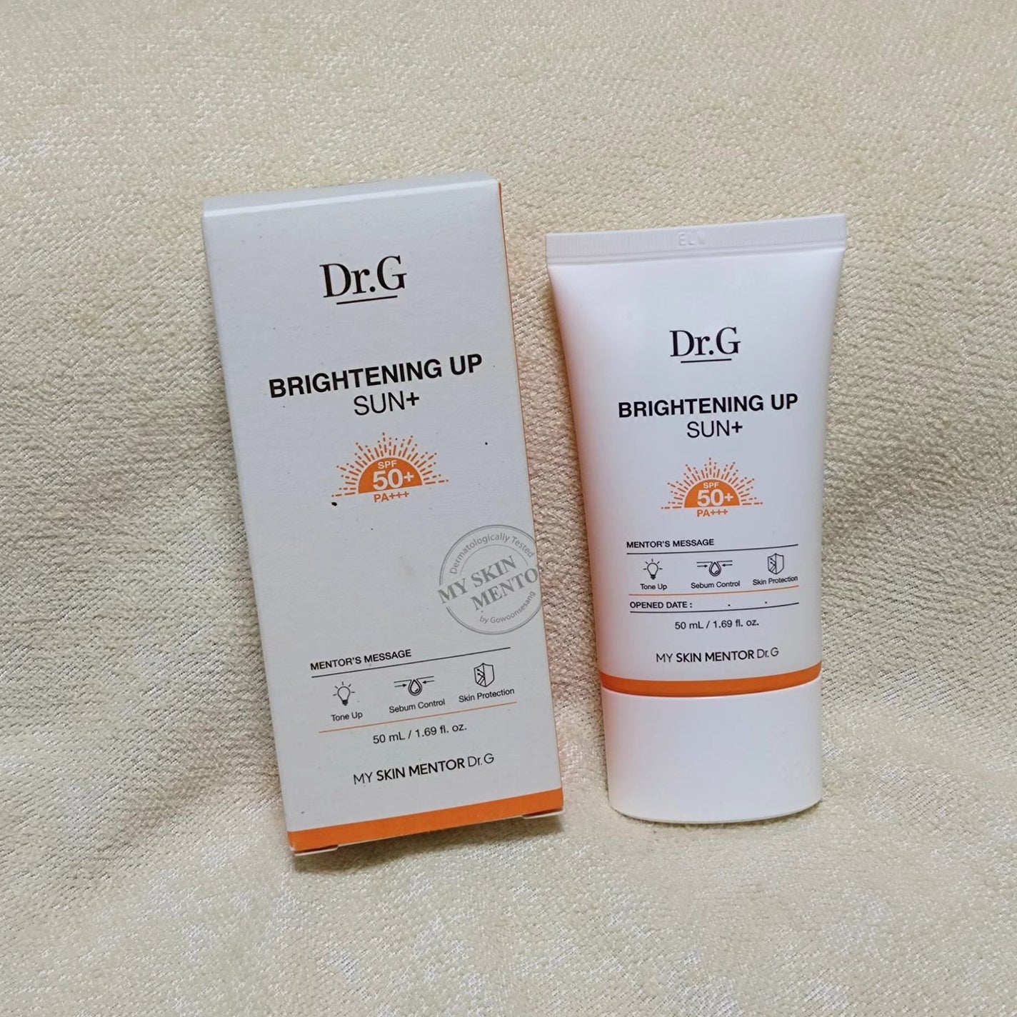 ブライトニングアップサンプラス/Dr.G/日焼け止めクリームを使ったクチコミ(1枚目)