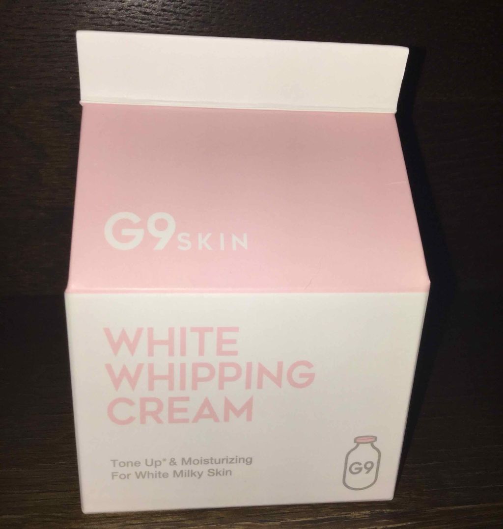 WHITE WHIPPING CREAM(ウユクリーム)/G9SKIN/化粧下地を使ったクチコミ(2枚目)