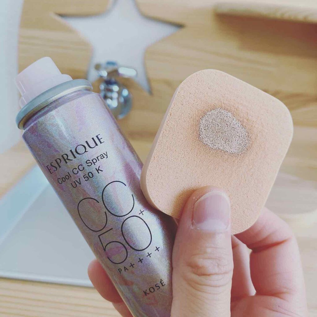 ひんやりタッチ CCスプレー UV 50 K/ESPRIQUE/CCクリームを使ったクチコミ（2枚目）