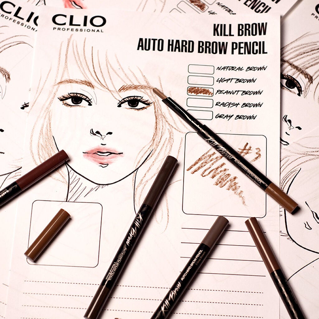 キル ブロウ オート ハード ブロウ ペンシル/CLIO/アイブロウペンシルを使ったクチコミ(1枚目)