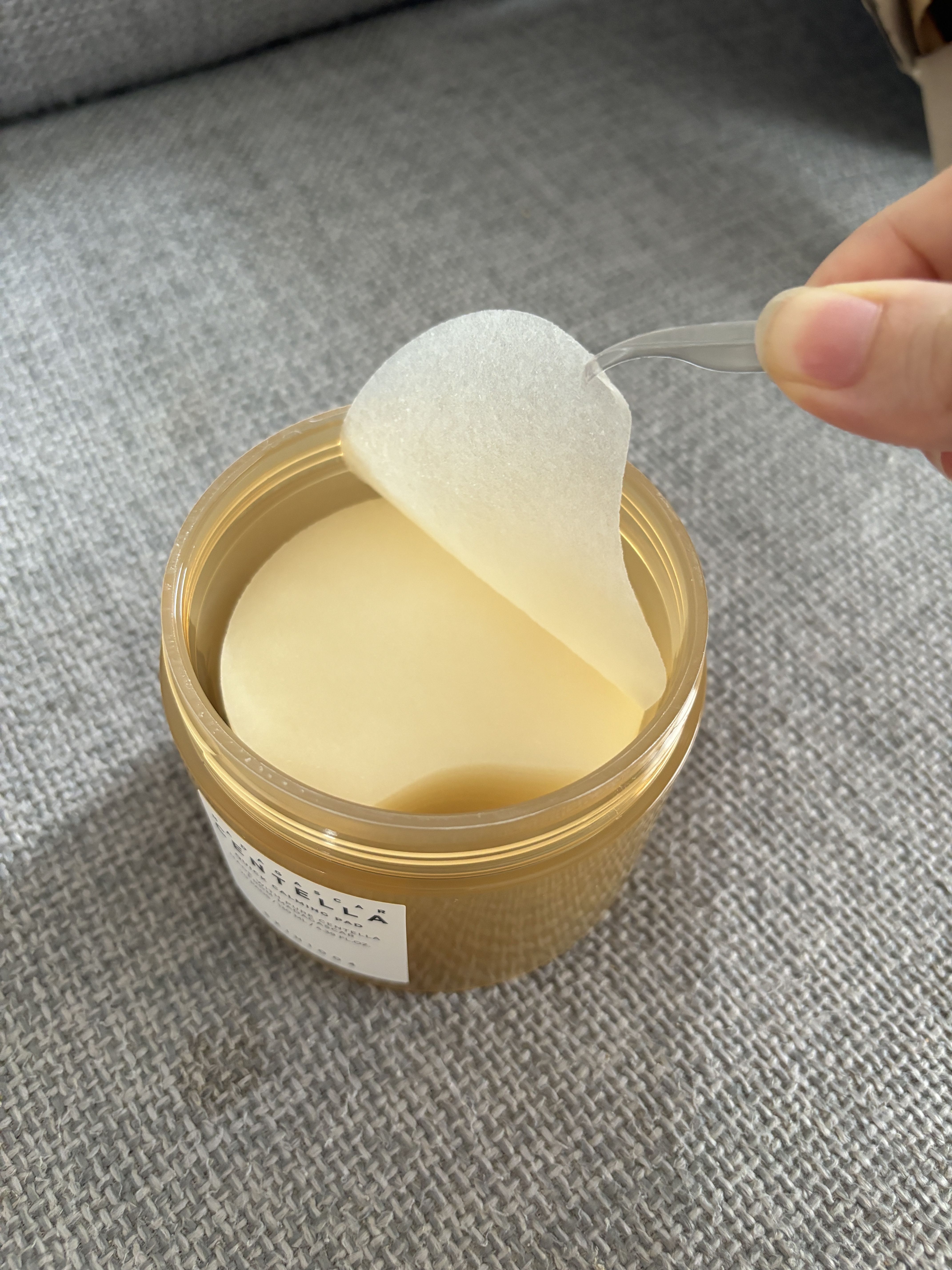 センテラ クイックカーミングパッド/SKIN1004/トナーパッドを使ったクチコミ（3枚目）