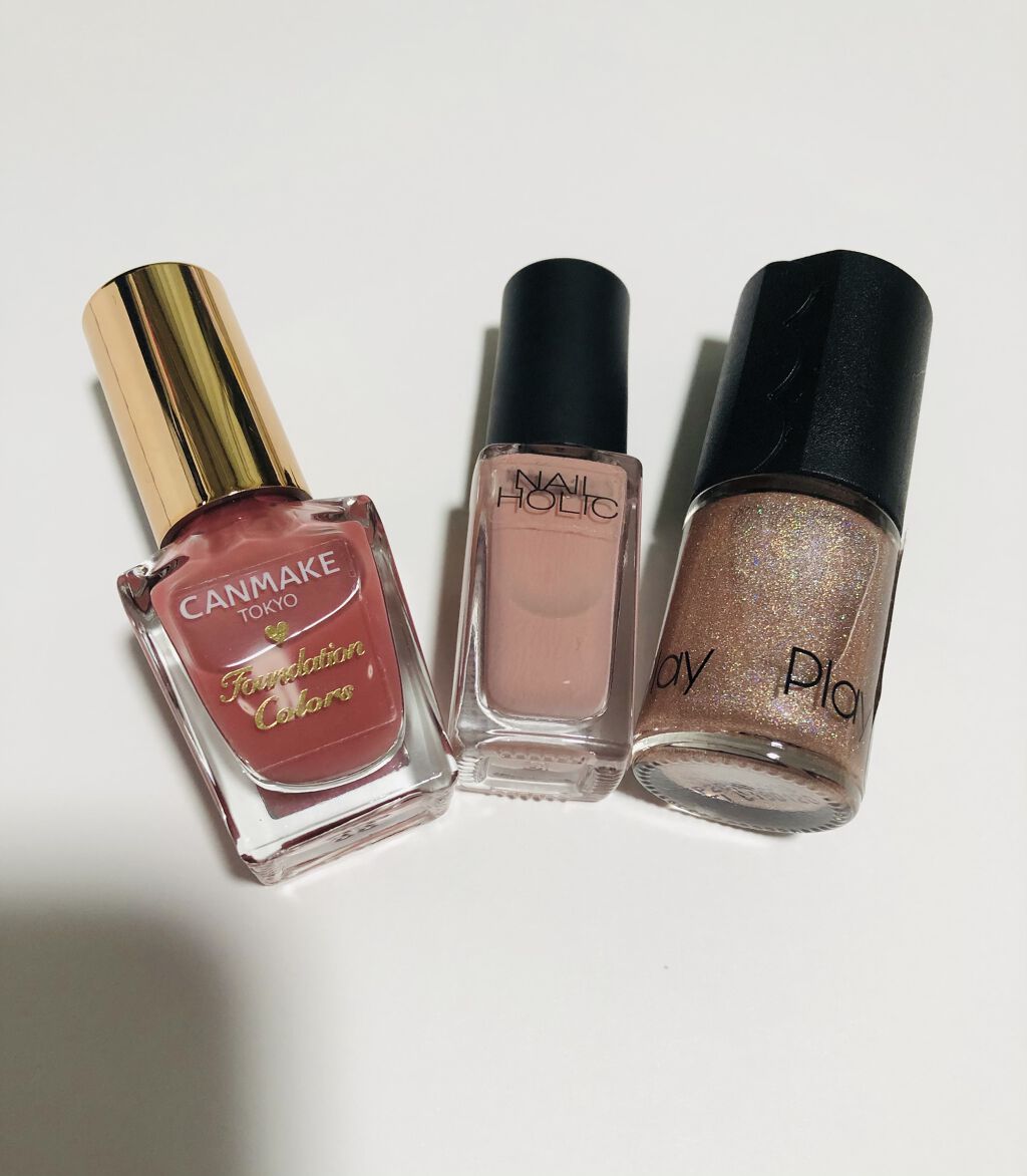 ネイルホリック Pinkish color BE816/ネイルホリック/マニキュアを使ったクチコミ（2枚目）