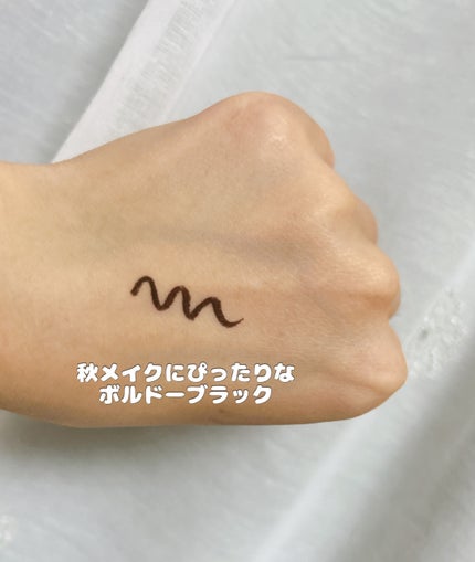 ベルベットライナー/LUMIURGLAS/リキッドアイライナーを使ったクチコミ(3枚目)