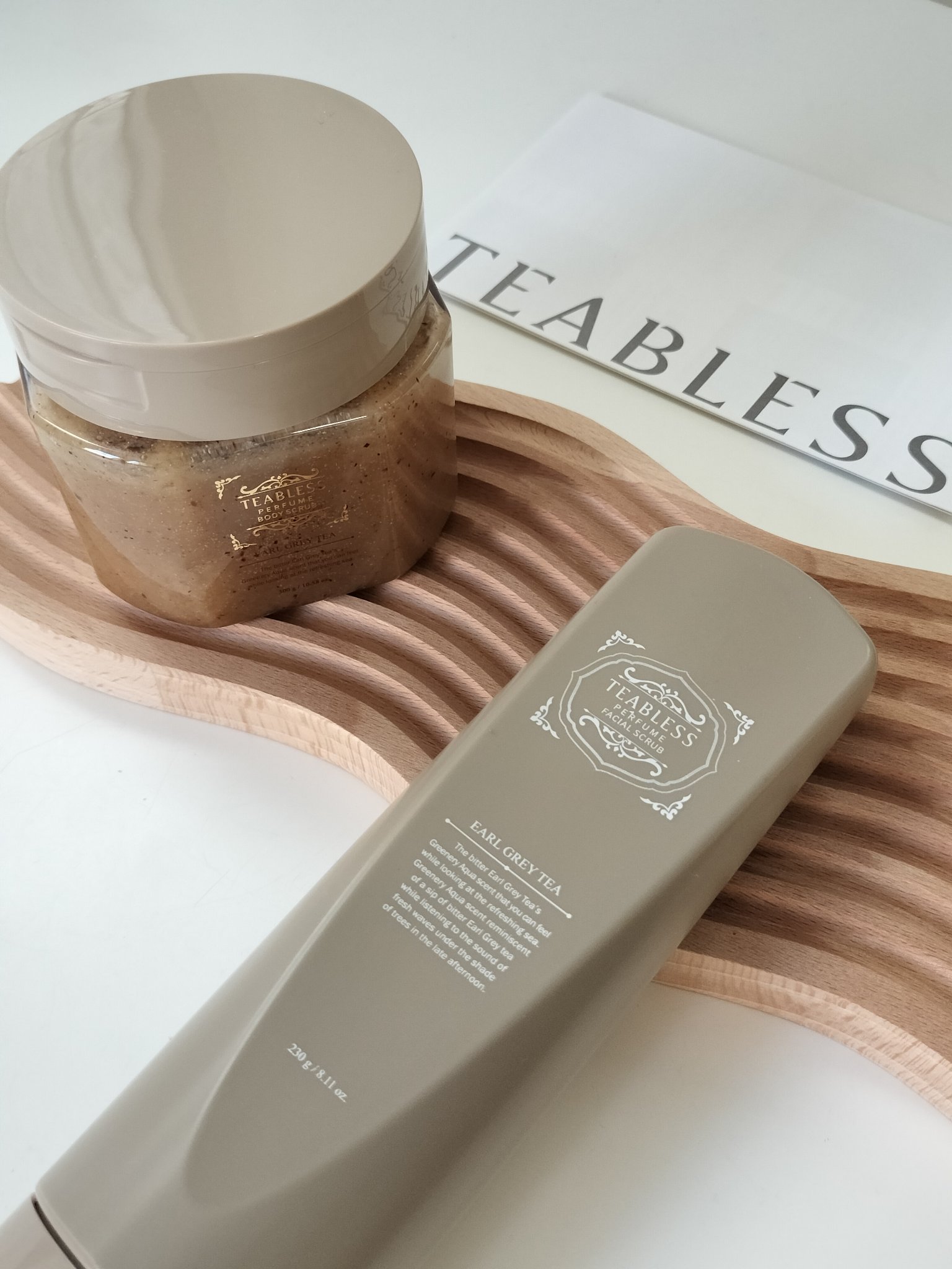 アールグレイティージャム フェイシャルピーリングスクラブ/TEABLESS/スクラブ・ゴマージュを使ったクチコミ（1枚目）