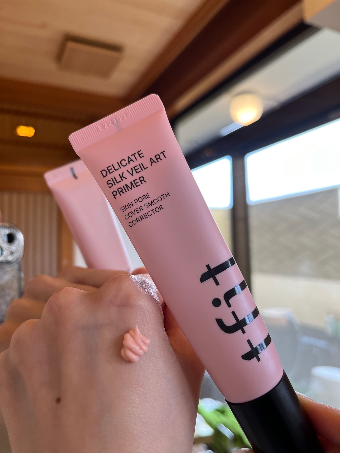 デリケートシルクベールアートプライマー/TFIT/化粧下地を使ったクチコミ(1枚目)