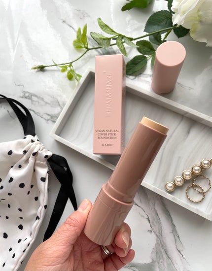 ヴィーガンナチュラルカバースティックファンデーション/DERMASHARE/その他ファンデーションを使ったクチコミ(2枚目)