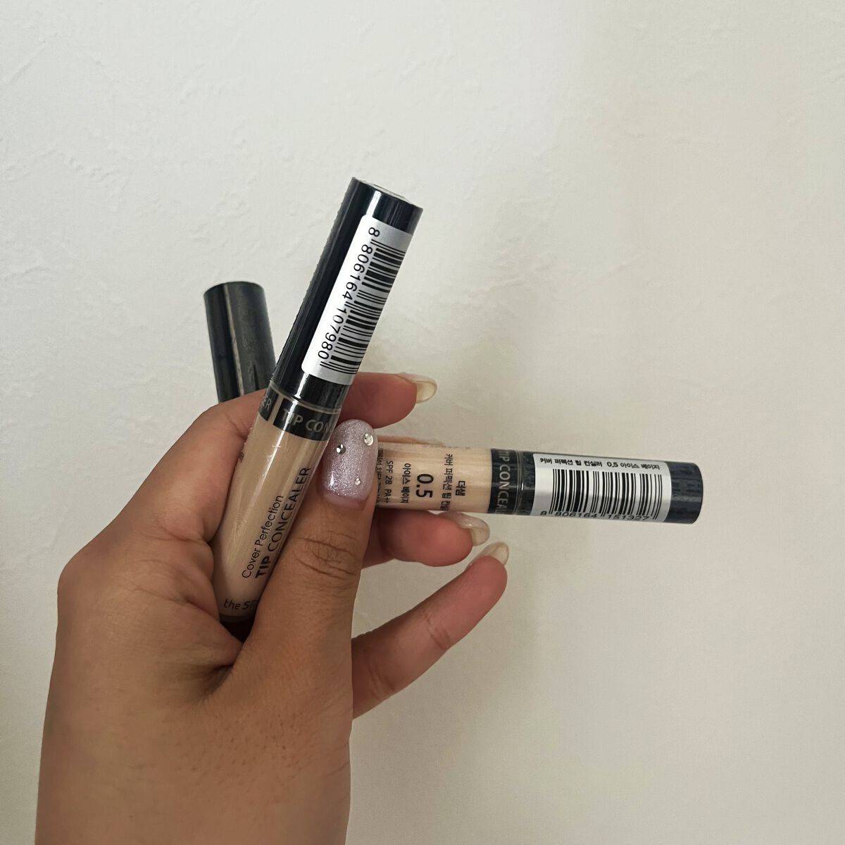 カバーパーフェクション チップコンシーラー/the SAEM/リキッドコンシーラーを使ったクチコミ（2枚目）