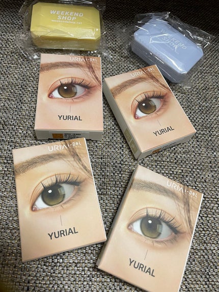YURIAL Monthly/i-DOL/カラーコンタクトレンズを使ったクチコミ(1枚目)