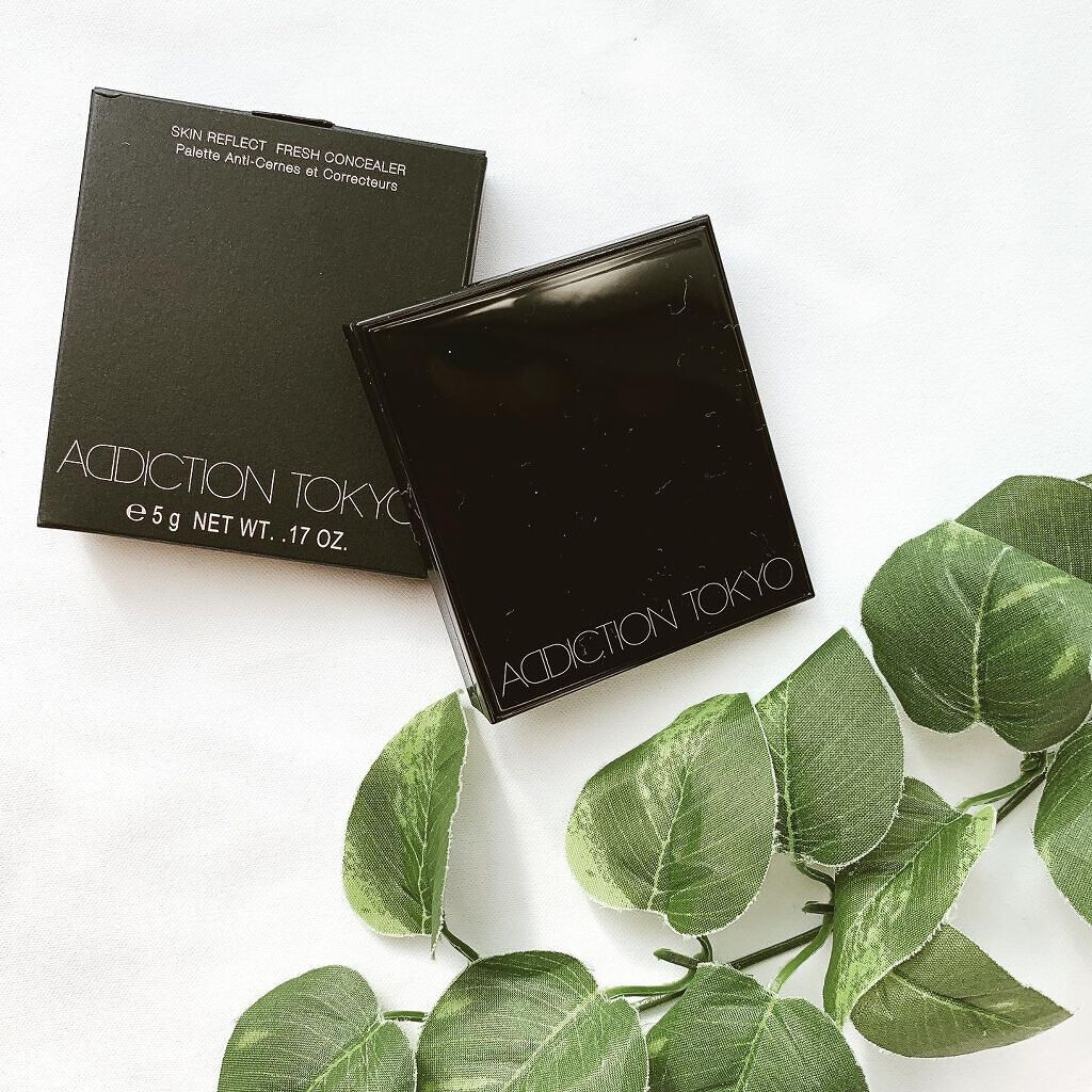 スキンリフレクト フレッシュ コンシーラー/ADDICTION/パレットコンシーラーを使ったクチコミ(5枚目)