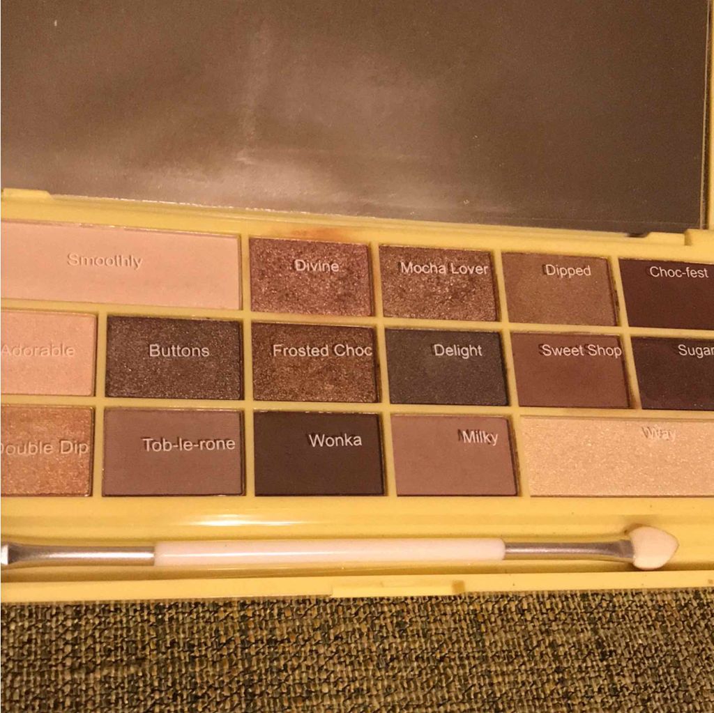 アイラブチョコレート/MAKEUP REVOLUTION/アイシャドウパレットを使ったクチコミ（2枚目）