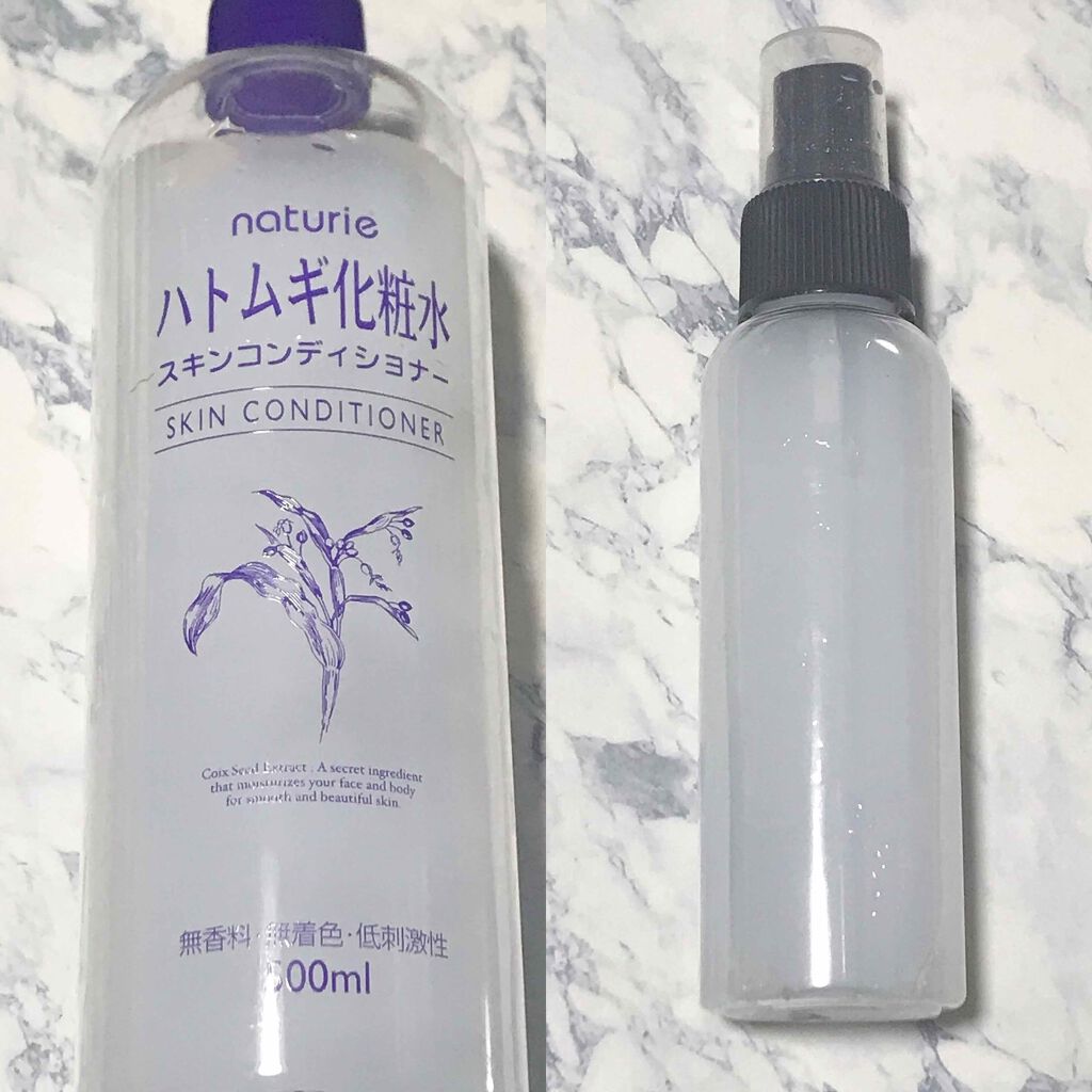 ハトムギ化粧水(ナチュリエ スキンコンディショナー R )/ナチュリエ/化粧水を使ったクチコミ(3枚目)