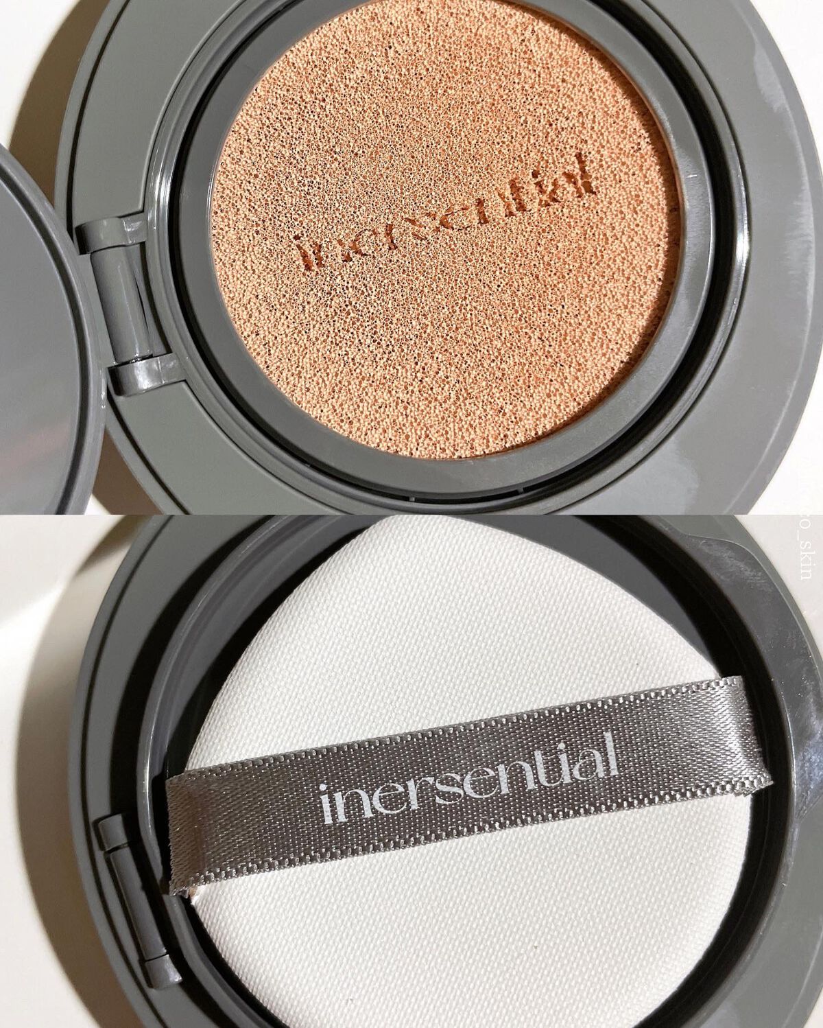 ナチュラルスキンフィットクッション/inersential/クッションファンデーションを使ったクチコミ(6枚目)