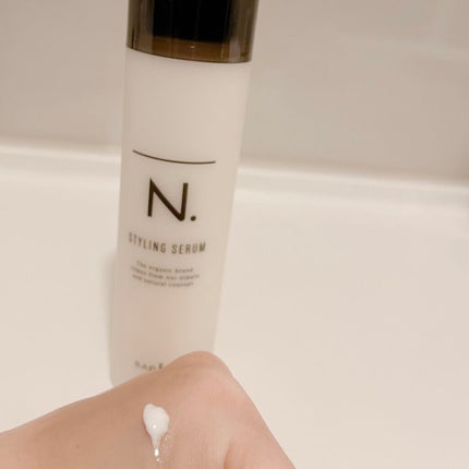 N. スタイリングセラム/N./ヘアミルクを使ったクチコミ(4枚目)