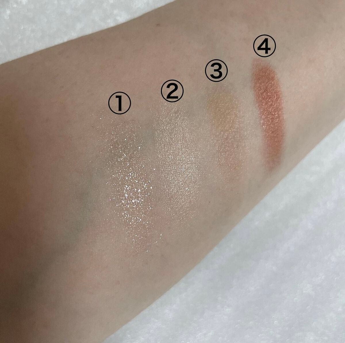 ベージュトーンアイシャドウ/CEZANNE/アイシャドウパレットを使ったクチコミ(4枚目)