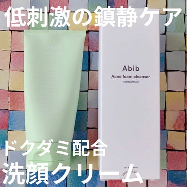 ドクダミ 洗顔 フォームクレンジング/Abib /洗顔フォームを使ったクチコミ（1枚目）