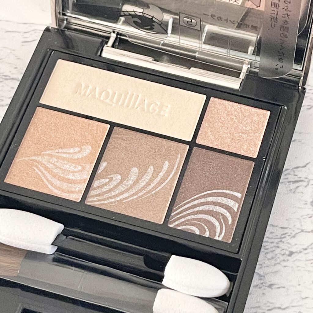 ドラマティックスタイリングアイズ/マキアージュ/アイシャドウパレットを使ったクチコミ（3枚目）