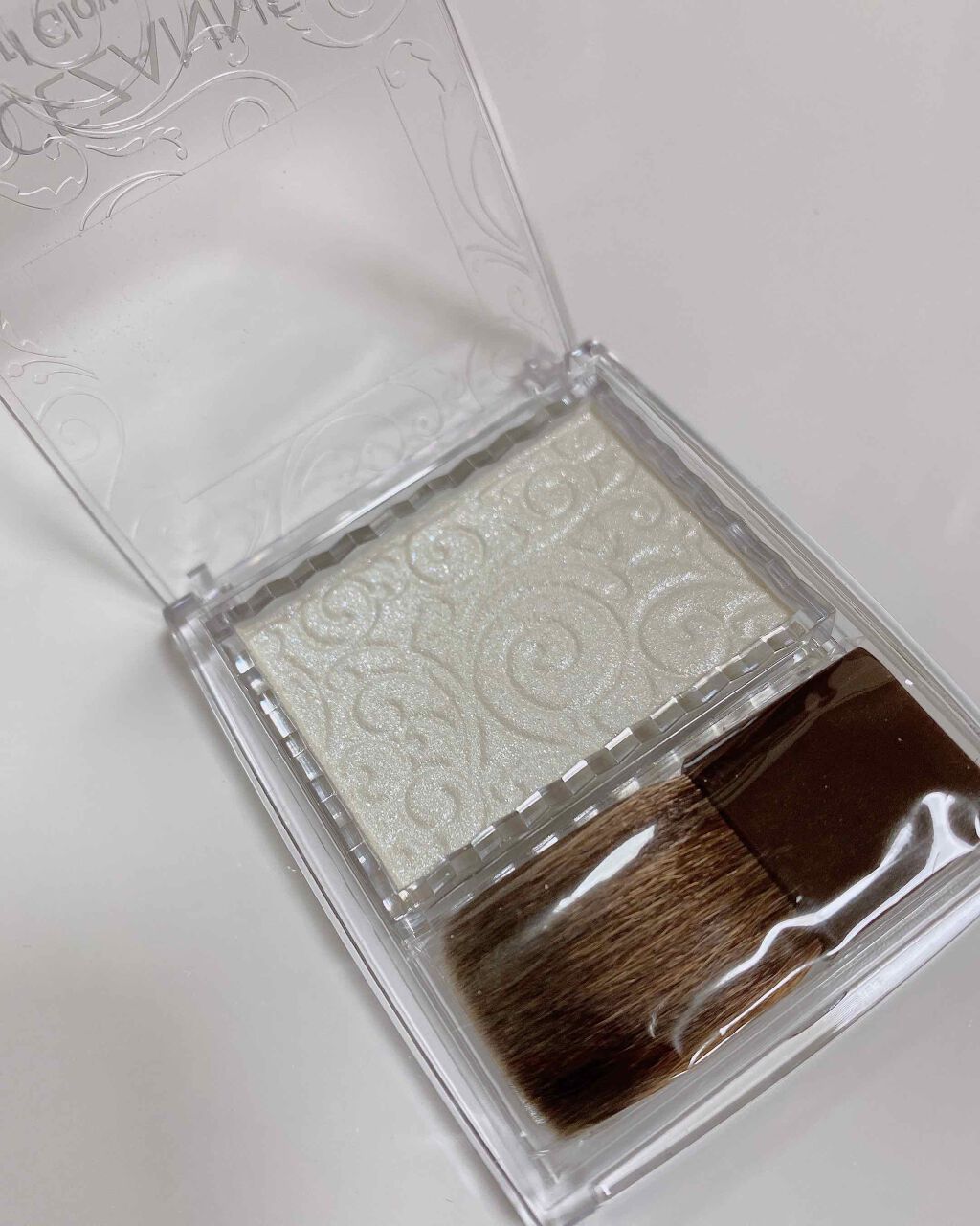 パールグロウハイライト/CEZANNE/パウダーハイライトを使ったクチコミ(1枚目)