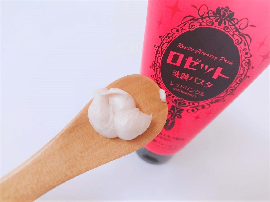 ロゼット洗顔パスタ レッドリンクル/ロゼット/洗顔フォームを使ったクチコミ(2枚目)