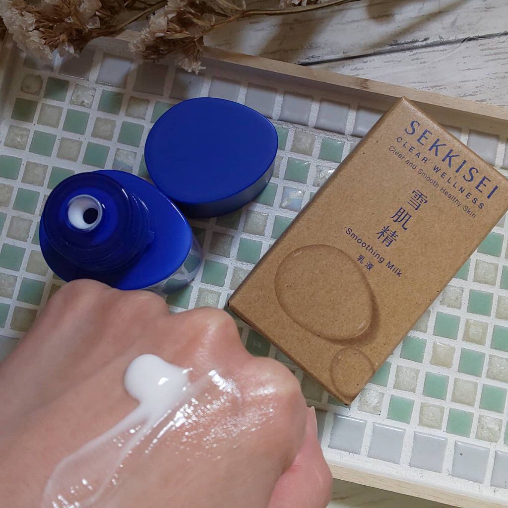 クリアウェルネス スムージング ミルク/雪肌精/乳液を使ったクチコミ（2枚目）